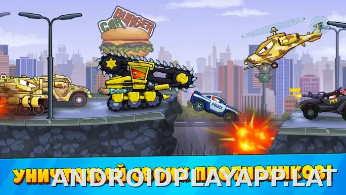Car Eats Car 3 скриншот 5