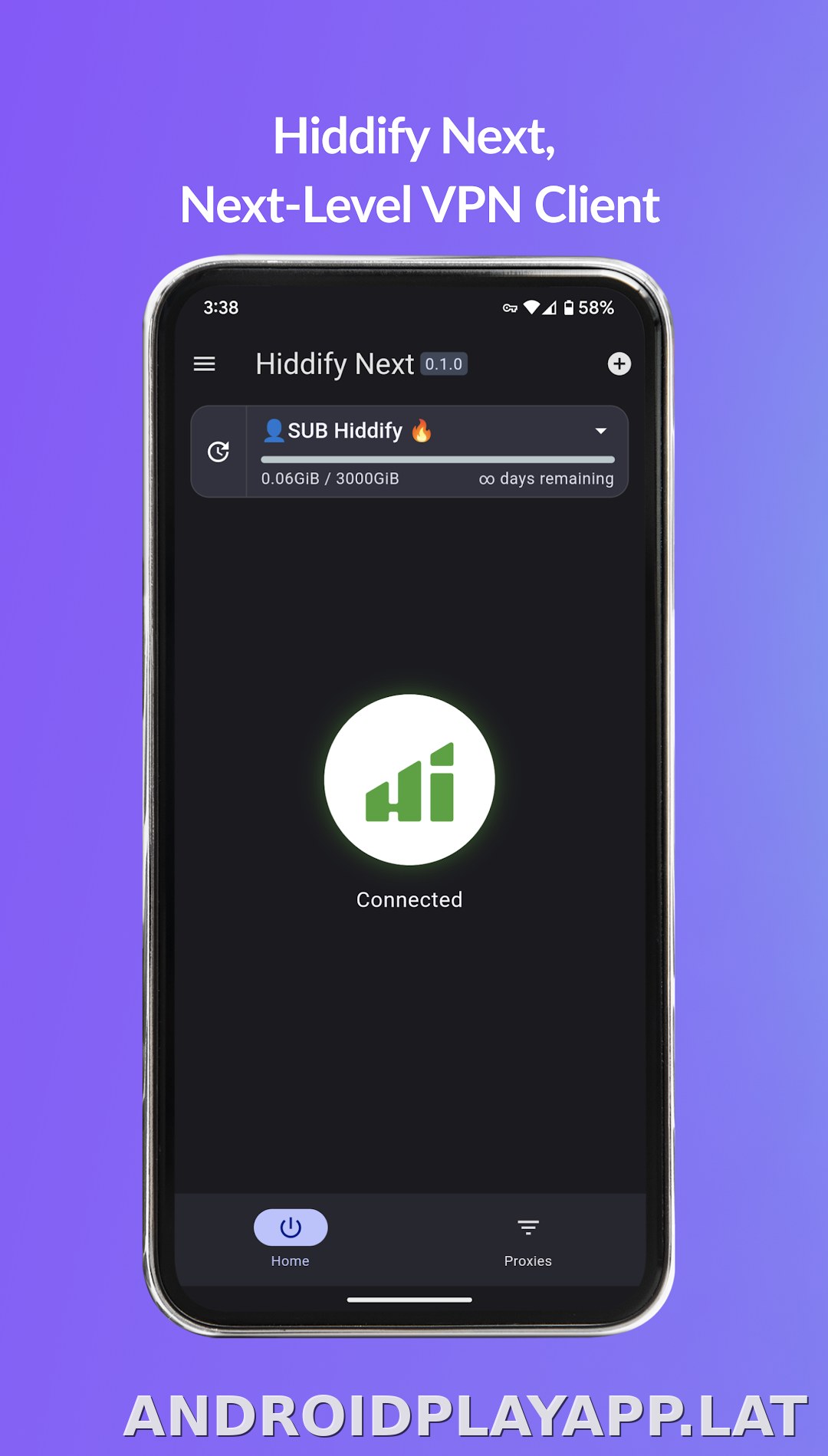 Hiddify скриншот 1