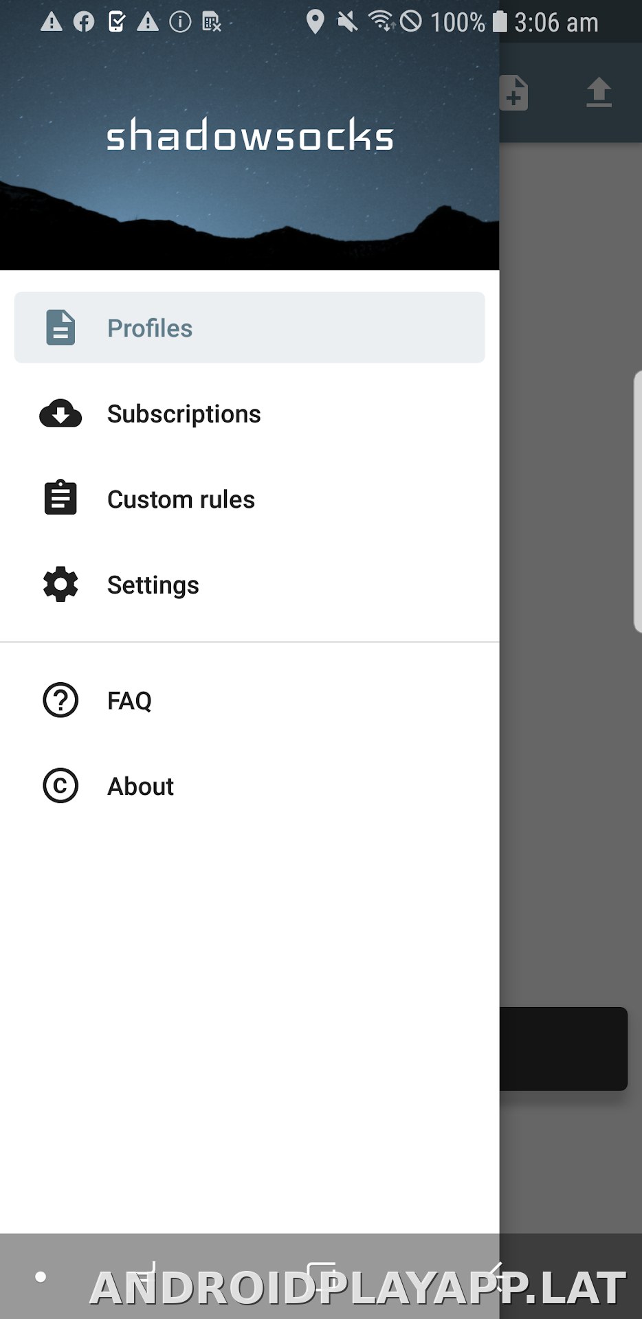 Shadowsocks скриншот 2