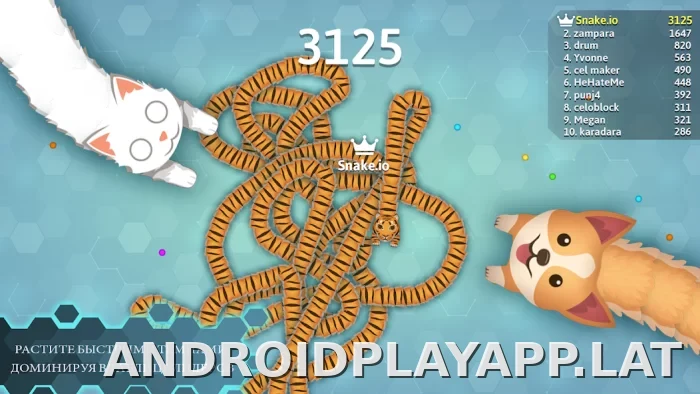 Snake.io скриншот 4